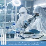 3-Piece Glass Stem Set for Laboratory Use