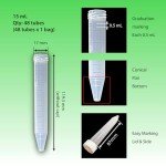 Watson Bio Lab 15mL Centrifuge Tubes, 48 Pack