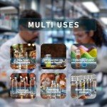 24-Count 30ml Mini Glass Jars with Lids