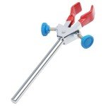 Stonylab Dual Adjustable 2-Prong Swivel Clamp