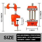 Universal Bench Vise with 360° Swivel Base