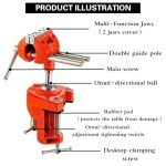 Universal Bench Vise with 360° Swivel Base