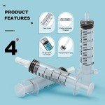 30-Pack 5ml Sterile Plastic Syringes with Caps