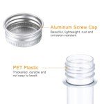 200Pcs 45ml Plastic Test Tubes with Caps