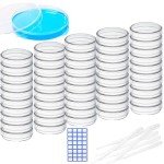 50 Pack Sterile 90mm Deep Petri Dishes