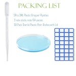 50 Pack Sterile 90mm Deep Petri Dishes