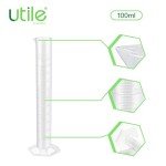 100ml Plastic Measuring Cylinder Set – 2 Pieces