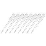 30 Pcs Clear Plastic Disposable Pipettes, 0.2ml