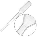 30 Pcs Clear Plastic Disposable Pipettes, 0.2ml