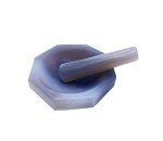 KOLAMOON 50mm Agate Mortar and Pestle Set