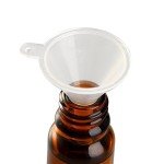 5-Pack Mini Funnels for Lab and Kitchen Use