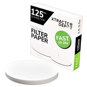 125mm Qualitative Lab Filter Paper – Pack of 100