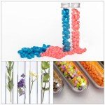 200Pcs 45ml Plastic Test Tubes with Caps