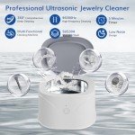 KUNPHY 220ML Ultrasonic Cleaner with Heater & Timer
