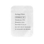Sterile PES Syringe Filters, 0.22um Pore Size