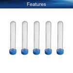 100Pcs 10ml Round Bottom Centrifuge Tubes