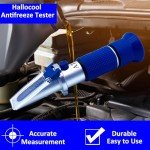 5-in-1 Antifreeze Refractometer for Coolants and Battery Acid