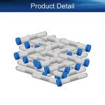 100Pcs 10ml Round Bottom Centrifuge Tubes