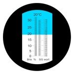 Brix Refractometer 0-32% ATC with LED Light