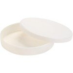 Pioneer Plastics 6" Round White Petri Dish