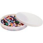Pioneer Plastics 6" Round White Petri Dish