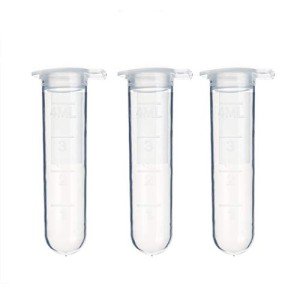 Eowpower 50-Pack 5ml Plastic Sample Vials