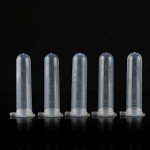 Eowpower 50-Pack 5ml Plastic Sample Vials