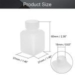 Othmro 40ml Plastic Lab Reagent Bottles - 10 Pack