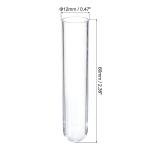 Patikil 3ml Clear Test Tubes with Cork Stoppers