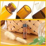 Amber Glass Vials 20ml with Caps - Pack of 20