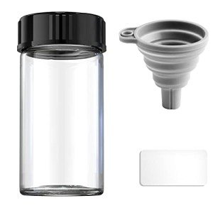 Wide Mouth Glass Sample Vial Set with Caps