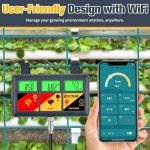 7-in-1 Hydroponics pH EC PPM Monitor Meter