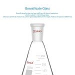 StonyLab 250ml Borosilicate Erlenmeyer Flask