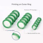 100 Pack Nylon Syringe Filters 0.45μm - 25mm