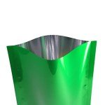 Glossy Green Mylar Foil Sample Bags - 100pcs