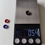 60PCS M5 Anodized Aluminum Countersunk Washers - Black