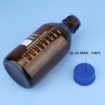Amber Glass Reagent Media Storage Bottle, 1000 ml