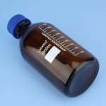 Amber Glass Reagent Media Storage Bottle, 1000 ml