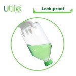 2-Pack 2000ml Lab Media Bottles - PP Material