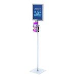 Hand Sanitizer Wipes Dispenser Stand with Frame