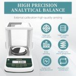 Digital Analytical Balance 200g/0.001g Dual Display