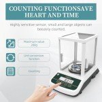 Digital Analytical Balance 200g/0.001g Dual Display