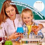 100PCS Glass Test Tubes with Cork Stoppers