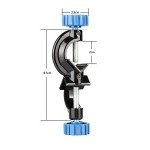 StonyLab 2-Pack Heavy Duty Bosshead Clamp Set