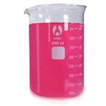 5000ml Borosilicate Glass Beaker with Double Scale