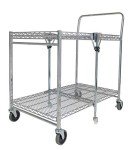 Bostitch Stowaway Folding Utility Cart, Heavy Duty