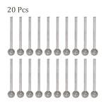 Diamond Grinding Bits Set - 20pcs, 8mm Dia