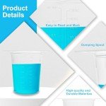 25-Piece 100ml Triangular Plastic Beaker Set