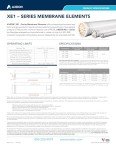 Axeon XE1-4040 High Flow RO Membrane 2400 GPD