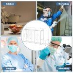 4-Compartment Wall-Mounted Hygiene Dispenser Station
